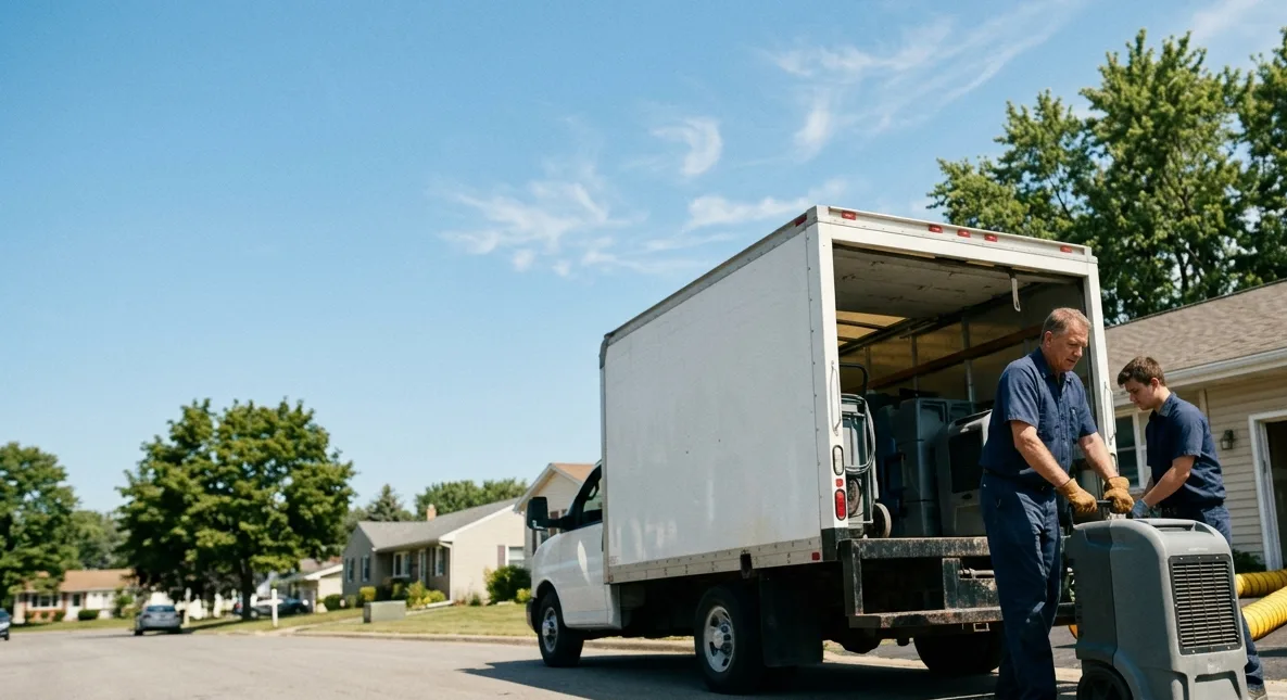 Water Damage Cleanup in Eaton, OH near me